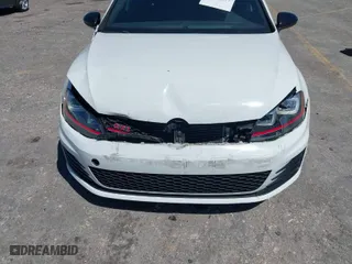 2017 Volkswagen Golf GTI S with VIN 3VW447AU2HM020448, listed as a IAAI auction lot 41830077 with 52,528 mi miles. Bid and sale history available at carsss.com. Image 6.