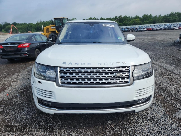 2016 Land Rover Range Rover Supercharged with VIN SALGS2EF3GA317124, listed as a Copart auction lot 62373365 with 79,810 mi miles and Salvage title. Bid and sale history available at DreamBid. Image 5.
