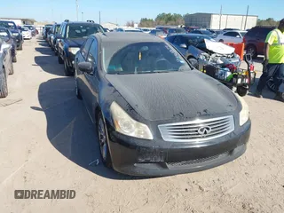 2007 Infiniti G35 Sedan Journey with VIN JNKBV61E17M708735, listed as a IAAI auction lot 41668679 with 198,824 mi miles. Bid and sale history available at carsss.com. Image 1.