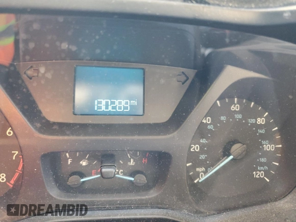 2015 Ford Transit with VIN 1FTNE2YM0FKA31837, listed as a Copart auction lot 87215754 with 130,289 mi miles and Salvage Title. Bid and sale history available at DreamBid. Image 9.