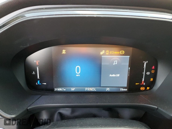 2024 Ford Escape ST-Line with VIN 1FMCU0MN9RUA67124, listed as a Copart auction lot 48119045 with 21,509 mi miles and Salvage Title. Bid and sale history available at DreamBid. Image 9.
