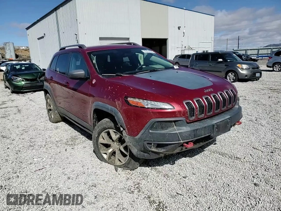 2014 Jeep Cherokee Trailhawk with VIN 1C4PJMBS7EW157305, listed as a Copart auction lot 49436685 with 138,446 mi miles and Salvage Title. Bid and sale history available at carsss.com. Image 12.