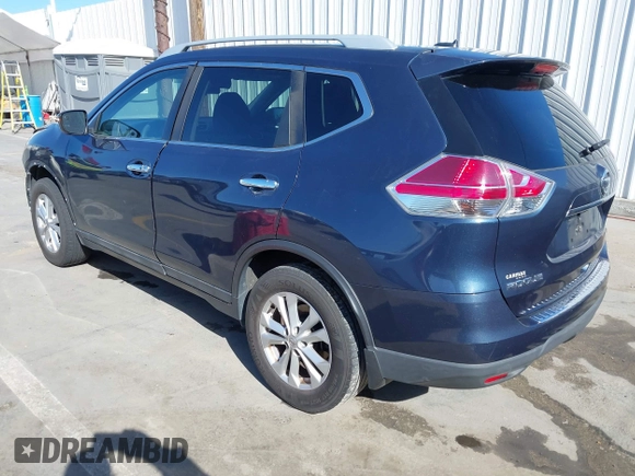 2016 Nissan Rogue SV with VIN 5N1AT2MTXGC915339, listed as a IAAI auction lot 41914506 with 164,832 mi miles and . Bid and sale history available at carsss.com. Image 3.