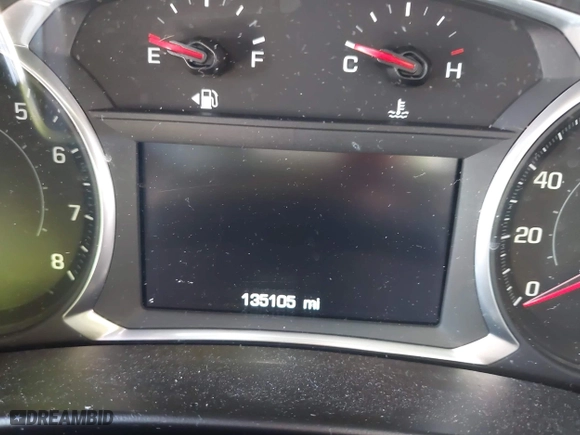 2018 Chevrolet Equinox LT with VIN 2GNAXSEV1J6206766, listed as a IAAI auction lot 41875776 with 135,105 mi miles. Bid and sale history available at carsss.com. Image 14.