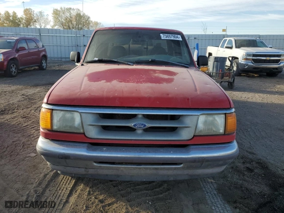 1997 Ford Ranger XL with VIN 1FTCR14A3VPB55328, listed as a Copart auction lot 75697904 with 137,230 mi miles and Clean Title. Bid and sale history available at carsss.com. Image 5.