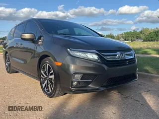 2020 Honda Odyssey Elite with VIN 5FNRL6H99LB004073, listed as a Copart auction lot 54796285 with 167,110 mi miles and Clean Title. Bid and sale history available at DreamBid. Image 1.