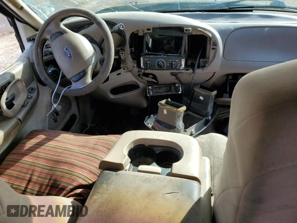 2003 Ford F-150 XL with VIN 1FTRX17W93NA94664, listed as a Copart auction lot 42720735 with 0 mi miles and Salvage Title. Bid and sale history available at carsss.com. Image 8.