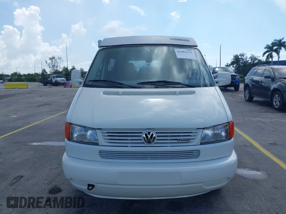 1997 Volkswagen EuroVan CV с VIN WV2EH8705VH077041, выставлен на аукционе IAAI как лот 42481515 с пробегом 144 миль миль и . История ставок и продаж доступна на DreamBid. Изображение 6.