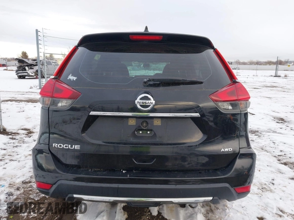 2017 Nissan Rogue SV with VIN KNMAT2MV7HP573221, listed as a IAAI auction lot 40947647 with 162,923 mi miles and . Bid and sale history available at carsss.com. Image 16.