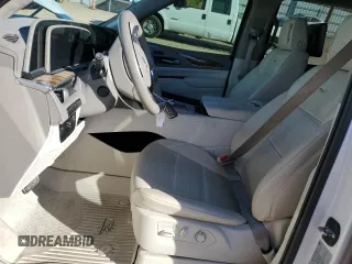 2021 Cadillac Escalade Sport Platinum with VIN 1GYS4GKL7MR309313, listed as a Copart auction lot 89160815 with 33,540 mi miles and Salvage title. Bid and sale history available at DreamBid. Image 7.