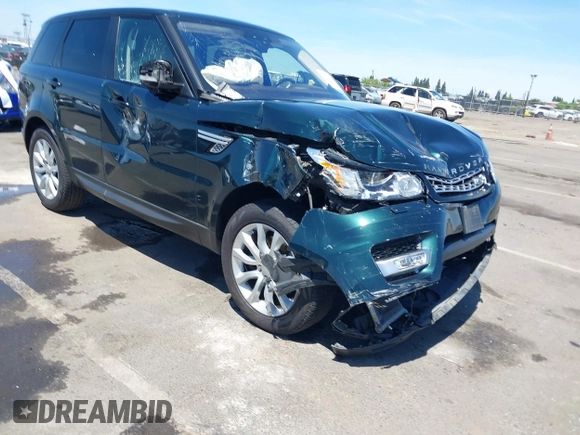 2017 Land Rover Range Rover Sport HSE with VIN SALWR2FV7HA129950, listed as a IAAI auction lot 42269326 with 100,600 mi miles and . Bid and sale history available at DreamBid. Image 1.