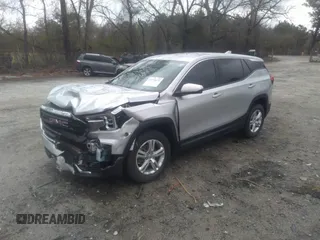 2022 GMC Terrain SLE with VIN 3GKALTEV9NL148423, listed as a IAAI auction lot 41731672 with 133,752 mi miles and . Bid and sale history available at DreamBid. Image 2.