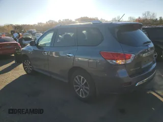 2016 Nissan Pathfinder S with VIN 5N1AR2MM5GC625419, listed as a Copart auction lot 76701754 with 102,522 mi miles and Salvage Title. Bid and sale history available at carsss.com. Image 2.