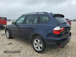 2008 BMW X3 3.0si with VIN WBXPC93438WJ16880, listed as a Copart auction lot 50837765 with 108,825 mi miles and Clean Title. Bid and sale history available at carsss.com. Image 2.
