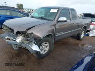 2001 Toyota Tundra SR5 with VIN 5TBRT34111S193107, listed as a IAAI auction lot 41805425 with 148,622 mi miles and . Bid and sale history available at DreamBid. Image 2.