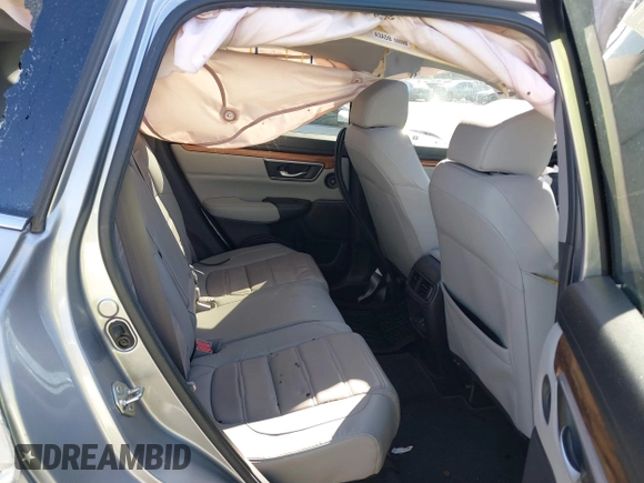 2017 Honda CR-V EX-L with VIN 7FARW1H87HE011276, listed as a IAAI auction lot 41692286 with 91,850 mi miles. Bid and sale history available at carsss.com. Image 8.