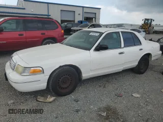 1998 Ford Crown Victoria Police with VIN 2FAFP71W7WX124185, listed as a Copart auction lot 66187024 with 161,325 mi miles and Salvage Title. Bid and sale history available at carsss.com. Image 1.