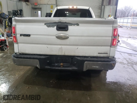 2011 Ford F-150 XL with VIN 1FTNF1CF5BKE04672, listed as a Copart auction lot 45192815 with 260,139 mi miles and Salvage Title. Bid and sale history available at DreamBid. Image 6.