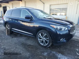 2015 Infiniti QX60 with VIN 5N1AL0MM2FC535908, listed as a Copart auction lot 45289025 with 156,539 mi miles and Clean Title. Bid and sale history available at carsss.com. Image 4.
