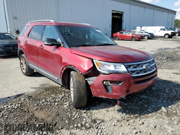 2018 Ford Explorer XLT with VIN 1FM5K8DH7JGA38831, listed as a Copart auction lot 55629985 with Not Provided miles and Clean Title. Bid and sale history available at DreamBid. Image 4.