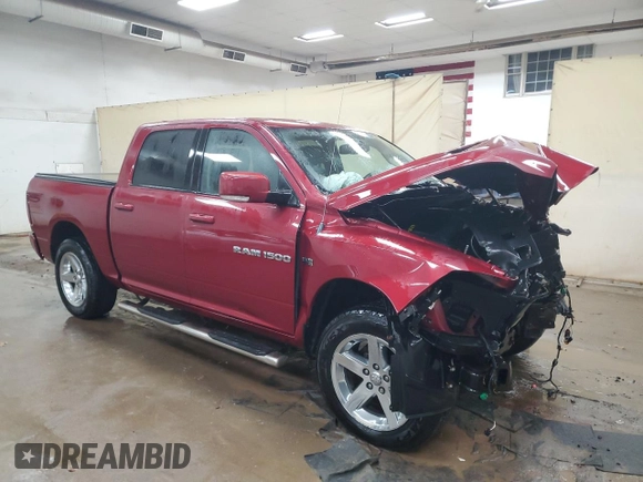 2012 Ram 1500 Sport with VIN 1C6RD7MT0CS345330, listed as a Copart auction lot 84722734 with 109,291 mi miles and Clean Title. Bid and sale history available at carsss.com. Image 4.