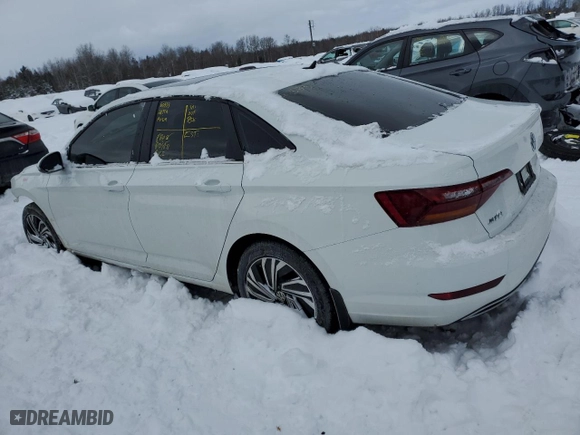 2019 Volkswagen Jetta SEL Premium with VIN 3VWG57BU5KM266362, listed as a Copart auction lot 44786395 with 163,022 mi miles and Clean Title. Bid and sale history available at carsss.com. Image 2.