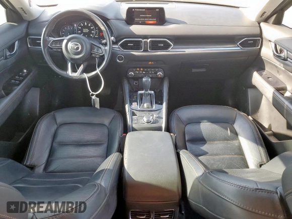 2020 Mazda CX-5 Grand Touring with VIN JM3KFADM7L0804219, listed as a Copart auction lot 51982225 with 56,356 mi miles and Salvage Title. Bid and sale history available at carsss.com. Image 8.