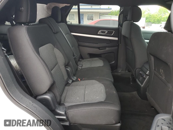 2017 Ford Explorer XLT with VIN 1FM5K8D86HGB68092, listed as a Copart auction lot 58046485 with 78,572 mi miles and Salvage title. Bid and sale history available at DreamBid. Image 11.