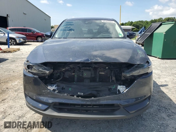 2018 Mazda CX-5 Grand Touring with VIN JM3KFADM1J1387297, listed as a Copart auction lot 60589625 with 92,283 mi miles and Non repairable. Bid and sale history available at DreamBid. Image 5.