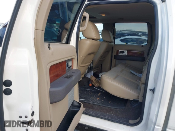 2009 Ford F-150 XL with VIN 1FTPW14V79FA62319, listed as a IAAI auction lot 41410669 with 153,044 mi miles. Bid and sale history available at carsss.com. Image 8.