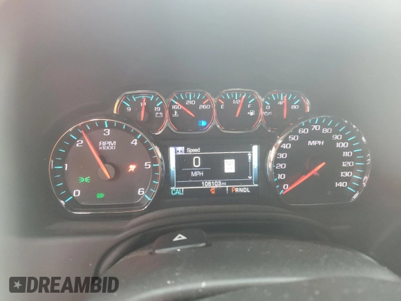 2020 GMC Yukon XL SLT with VIN 1GKS1GKC7LR292465, listed as a Copart auction lot 61487784 with 106,103 mi miles and Salvage Title. Bid and sale history available at carsss.com. Image 9.