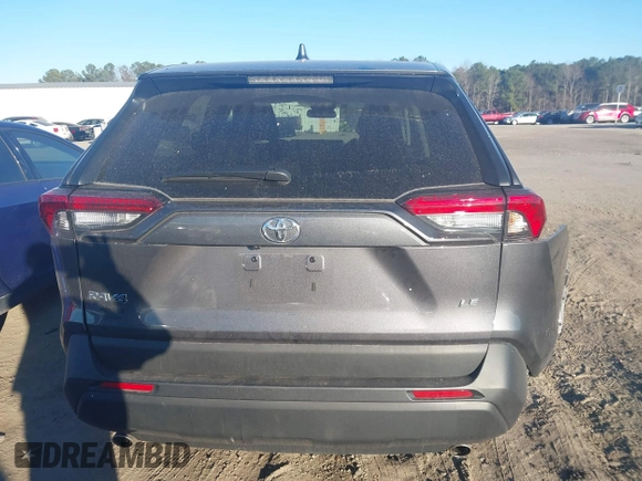 2024 Toyota RAV4 LE with VIN 2T3H1RFV8RC297407, listed as a IAAI auction lot 41692524 with 5,791 mi miles. Bid and sale history available at carsss.com. Image 16.