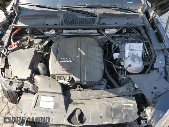 2022 Audi Q5 S line Premium Plus with VIN WA1EAAFY8N2054528, listed as a Copart auction lot 53096145 with 47,887 mi miles and Salvage Title. Bid and sale history available at DreamBid. Image 12.