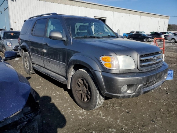 2003 Toyota Sequoia Limited with VIN 5TDBT48A23S193886, listed as a Copart auction lot 42510285 with 193,841 mi miles and Salvage Title. Bid and sale history available at carsss.com. Image 4.