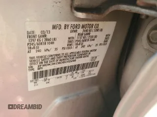 2013 Ford Edge Limited with VIN 2FMDK3KC8DBC02248, listed as a Copart auction lot 62139465 with 166,582 mi miles and Clean title. Bid and sale history available at DreamBid. Image 13.