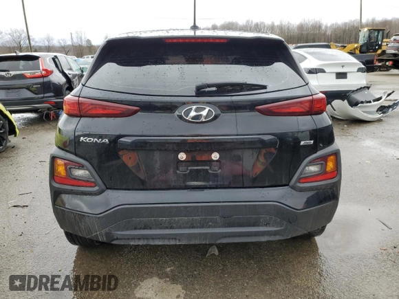 2021 Hyundai Kona SE with VIN KM8K1CAAXMU640922, listed as a Copart auction lot 47826965 with 122,411 mi miles and Salvage Title. Bid and sale history available at carsss.com. Image 6.