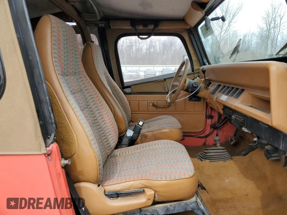 1995 Jeep Wrangler S with VIN 1J4FY19P5SP233644, listed as a Copart auction lot 48706875 with 101,221 mi miles and Clean Title. Bid and sale history available at carsss.com. Image 10.