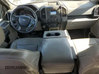2018 Ford F-150 XL with VIN 1FTEX1EB2JKF61257, listed as a Copart auction lot 53674615 with 161,021 mi miles and Salvage title. Bid and sale history available at DreamBid. Image 8.