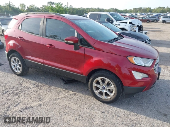 2020 Ford EcoSport SE z VIN MAJ3S2GE6LC365456, wystawiony jako IAAI lot #42084581 z przebiegiem 10 286 mil mil oraz . Historia ofert i sprzedaży dostępna na DreamBid. Obrazek 1.