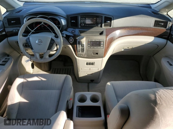 2013 Nissan Quest SV with VIN JN8AE2KP3D9071565, listed as a Copart auction lot 73502144 with 119,617 mi miles and Salvage Title. Bid and sale history available at carsss.com. Image 8.
