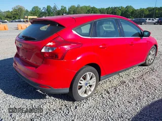 2012 Ford Focus SEL with VIN 1FAHP3M20CL393440, listed as a IAAI auction lot 42015692 with 198,214 mi miles. Bid and sale history available at carsss.com. Image 4.