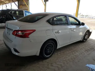 2017 Nissan Sentra S with VIN 3N1AB7AP2HY335963, listed as a Copart auction lot 52552185 with 75,119 mi miles and Salvage Title. Bid and sale history available at DreamBid. Image 3.