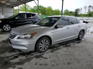 2012 Honda Accord EX с VIN 1HGCP2F77CA048264, выставлен на аукционе Copart как лот 53376145 с пробегом 144 289 миль миль и Списание • Salvage title. История ставок и продаж доступна на DreamBid. Изображение 1.