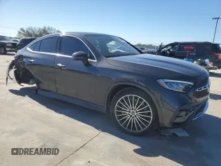 2024 Mercedes-Benz GLC with VIN W1NKJ4HB8RF183833, listed as a Copart auction lot 80949784 with 5,892 mi miles and Salvage Title. Bid and sale history available at carsss.com. Image 4.