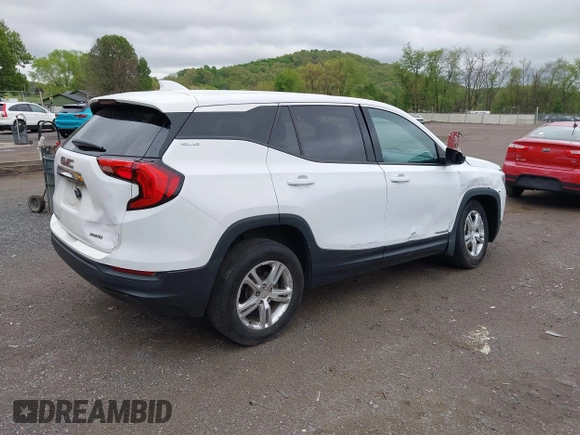 2018 GMC Terrain SLE z VIN 3GKALTEV6JL355782, wystawiony jako IAAI lot #42180344 z przebiegiem 109 364 mil mil oraz . Historia ofert i sprzedaży dostępna na DreamBid. Obrazek 4.