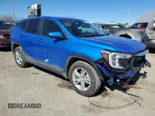 2024 GMC Terrain SLE z VIN 3GKALMEG4RL121997, wystawiony jako Copart lot #47182295 z przebiegiem 12 160 mil mil oraz Szkoda całkowita • Salvage title. Historia ofert i sprzedaży dostępna na DreamBid. Obrazek 4.