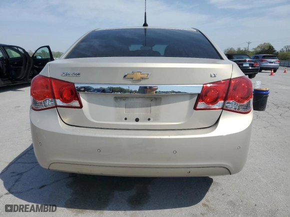 2011 Chevrolet Cruze LT w/1LT with VIN 1G1PF5S94B7109635, listed as a Copart auction lot 53031155 with 168,532 mi miles and Salvage Title. Bid and sale history available at carsss.com. Image 6.