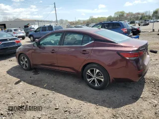 2020 Nissan Sentra SV with VIN 3N1AB8CV4LY293905, listed as a Copart auction lot 54066715 with Not Provided miles and Clean Title. Bid and sale history available at DreamBid. Image 2.