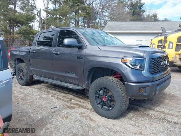 2021 Toyota Tundra 4WD SR5 with VIN 5TFDY5F19MX015729, listed as a IAAI auction lot 41694978 with 72,283 mi miles. Bid and sale history available at carsss.com. Image 1.