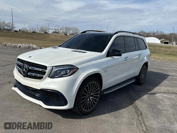 2019 Mercedes-Benz GLS 63 AMG z VIN 4JGDF7FE9KB210322, wystawiony jako Copart lot #50453105 z przebiegiem 44 984 mil mil oraz Szkoda całkowita • Salvage title. Historia ofert i sprzedaży dostępna na DreamBid. Obrazek 2.